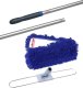 Vileda Zestaw Akrylowy wkład do zamiatania 60 cm + Dustmop uchwyt metalowy do mopa 60 cm + Kij aluminiowy niebieski 3