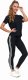 Moraj MORAJ - Legginsy Damskie Z Lampasami - Czarne - L/XL 1