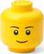 LEGO 4033 - LEGO Pojemnik w kształcie głowy jasnożółtej minifigurki chłopca 0,36L 3