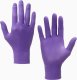 Mercator Rękawice Nitrylowe 100 sztuk / Fioletowe / Nitrylex Basic Violet (XL 9-10) 2
