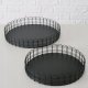 Boltze Metalowe tace WEIRY, 2 sz. Ø 25-31 cm 1