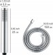 Wenko Zestaw prysznicowy słuchawka z uchwytem + wąż BASIC 2