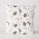 Boltze Ozdobna poduszka z wzorem zimowych roślin NORDALA, 45 x 45 cm 6