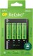 GP GP Batteries ReCyko+ 4 x AA Rechargeable Batteries 2600 mAh + Fast Charger 1