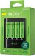 GP GP Batteries ReCyko+ 4 x AA Rechargeable Batteries 2600 mAh + Fast Charger 2