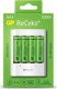 GP GP Batteries ReCyko+ 4 x AA Rechargeable Batteries 2000 mAh + Charger 1
