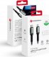 Kabel USB ForCell USB-C - Lightning 1.2 m Czarny 2