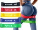 Alpha ZESTAW 5 GUMY DO ĆWICZEŃ MINI BAND FITNESS GUMY OPOROWE TRENINGOWE ALPHA 2
