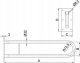 UUWC-6 / CORRADOMED / UCHWYT UCHYLNY DO WC 600MM BIAŁY 2