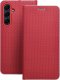 ForCell Kabura LUNA Book Carbon do SAMSUNG S20 FE / S20 FE 5G czerwony 2