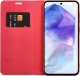 ForCell Kabura LUNA Book Carbon do SAMSUNG S20 FE / S20 FE 5G czerwony 4