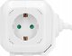 Orno ORNO FRONT CUB 4x2P+Z, 2xUSB, 1.4M, WHITE 2