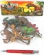 Figurka Gazelo Dinozaury 6szt. na blistrze 116877 18