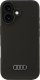 Audi Audi Silicone Case iPhone 16 6.1" czarny/black hardcase AU-LSRIP16-Q3/D1-BK 1