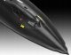 Cobi Samolot do sklejania 1:110 63652 Lockheed SR-71 Blackbird Revell + 5 farbek, pędzelek 1