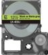 Epson Epson LabelWorks LK-4GBJ - Schwarz auf Mattgrun - Rolle (1,2 cm x 8 m) 1 Kassette(n) Hangebox - Band - fur LabelWorks LW-C410, LW-C610 2
