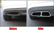 St Parts Nakładki na końcówki tłumika Audi A6 C7 2012-2018 chrom 2