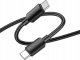 Kabel USB Hoco USB-C - USB-C 1 m Czarny 2