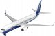 Cobi Model samolotu do sklejania Revell 63809 1:288 BOEING 737-800 Zestaw 2