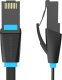 Vention Płaski kabel sieciowy kat.6 UTP Vention IBJBK 8m Czarny 1
