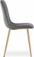 Leobert Krzesło LAVA - ciemny szary aksamit / nogi kolor drewna x 1 6