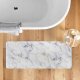 Douceur d`Interieur Dywanik łazienkowy 50x120cm srebrny 6