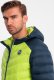 Kurtka męska Ombre Nylonowa pikowana kurtka męska w stylu sportowym  limonkowa V4 OM-JALP-0185 XL 1