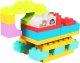 Springos Klocki konstrukcyjne, montażowe dla dzieci 126 el. eukacyjne, kolorowe UNIWERSALNY 8
