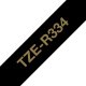 Brother Brother TZE-R334, PTH100, PT-H110, PTH100, PT-E300VP, PT-H500, PT-P750W, PTH100, PT-P900W, Gold, Thermal transfer, Black, Brother, 1.2 cm 11