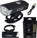 Nexelo Lampka rowerowa przednia NEXELO supreme USB Supreme 2