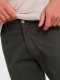 Ombre Męskie spodnie cargo STRAIGHT LEG z paskami na kieszeniach  grafitowe V3 OM-PACG-0197 S 4