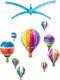 4M 4M KidzMaker DIY set Paint Your Own Hot Air Balloons Mobile 2