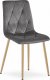 Leobert Krzesło LIBRA - ciemny szary aksamit / nogi kolor drewna x 4 2