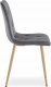 Leobert Krzesło LIBRA - ciemny szary aksamit / nogi kolor drewna x 4 6