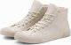 Ombre Wysokie męskie buty trampki z gumowym noskiem  kremowe V1 OM-FOSH-0138 46 1
