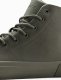 Ombre Wysokie buty męskie trampki z gumowym noskiem  oliwkowe V4 OM-FOSH-0138 46 5