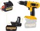 Rosfix ADAPTER PRZEJSCIÓWKA AKUMULATORA DEWALT 18V MILWAUKEE M18 DO DCB201 DCB203 1