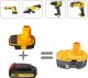 Rosfix ADAPTER PRZEJSCIÓWKA AKUMULATORA DEWALT 18V MILWAUKEE M18 DO DCB201 DCB203 1