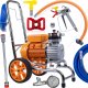 Rosfix PROFESJONALNY AGREGAT MALARSKI 20L/MIN 4000W LCD PISTOLET LANCA DYSZA HQ 1
