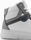 Ombre Ocieplane buty męskie sneakersy z wysoką cholewką  szare V2 OM-FOSH-0139 45 4
