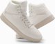 Ombre Ocieplane męskie buty sneakersy z wysoką cholewką  białe V1 OM-FOSH-0139 44 4