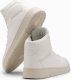 Ombre Ocieplane męskie buty sneakersy z wysoką cholewką  białe V1 OM-FOSH-0139 44 6