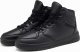 Ombre Męskie ocieplane buty sneakersy z wysoką cholewką  czarne V6 OM-FOSH-0139 44 2