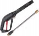 Myjka ciśnieniowa Rosfix Pistolet do myjki ciśnieniowej Pro Clean Gun PCG1 z przyłączem M22x1,5; trzpień 14mm + lanca z szybkozłączką 1/4" 2