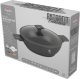 Berlinger Haus PŁASKI GARNEK TYTANOWY Z POKRYWĄ 30cm BERLINGER HAUS BH-8129 ANTRACIT 8