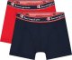 Champion Bokserki męskie Champion 2 szt. czarne, czerwone U20001 BS517 2XL 1