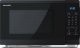 Kuchenka mikrofalowa Sharp Sharp | Microwave Oven with Grill | YC-MG252AE-B | Free standing | 25 L | 900 W | Grill | Black 6