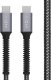Kabel USB Fixed Fixed | Armor Cable USB-C/USB-C, 2 m, 240W | FIXDA-CC2-GR 1