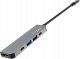 HUB USB Fixed Fixed | 5-port USB-C HUB Mini for laptops and tablets | FIXHU-MN-GR | Gray 4