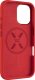 Fixed Fixed MagFlow | Back cover | Apple | iPhone 16 | Liquid silicon | Red 2